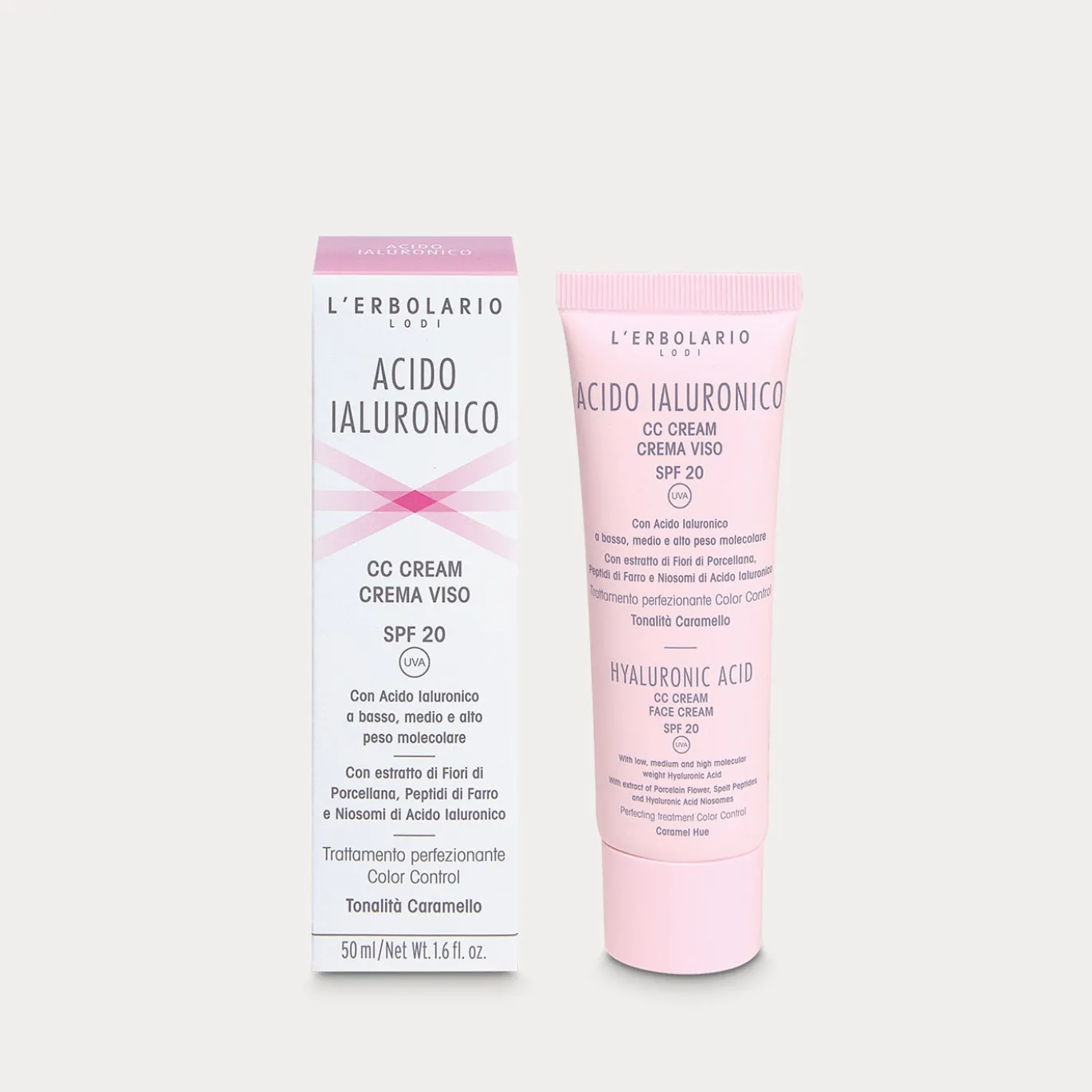 CC Cream tonalità Caramello Acido Ialuronico
