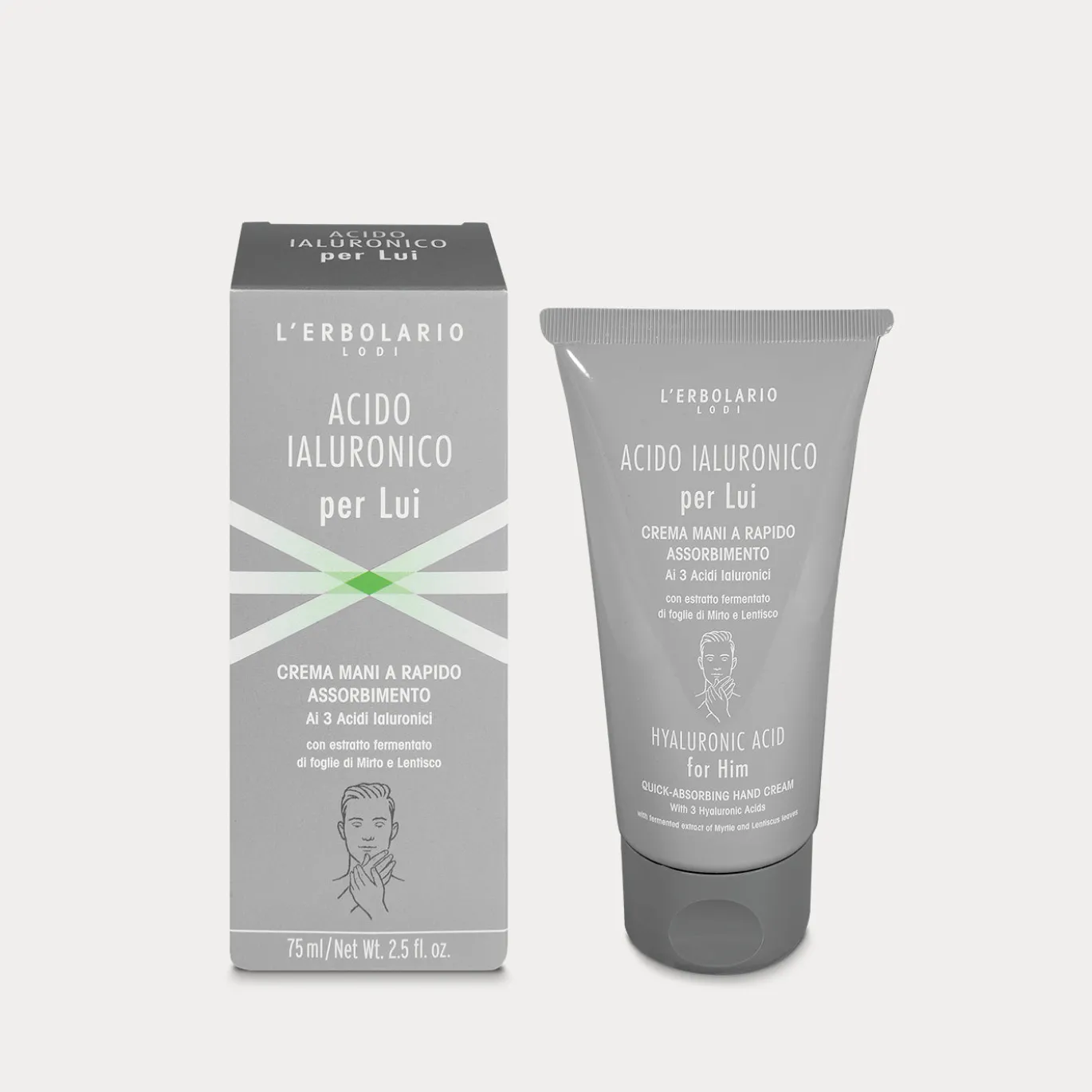 Crema Mani Acido Ialuronico per Lui