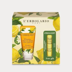 Crema Mani Limone e Proteggilabbra in omaggio