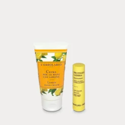 Crema Mani Limone e Proteggilabbra in omaggio