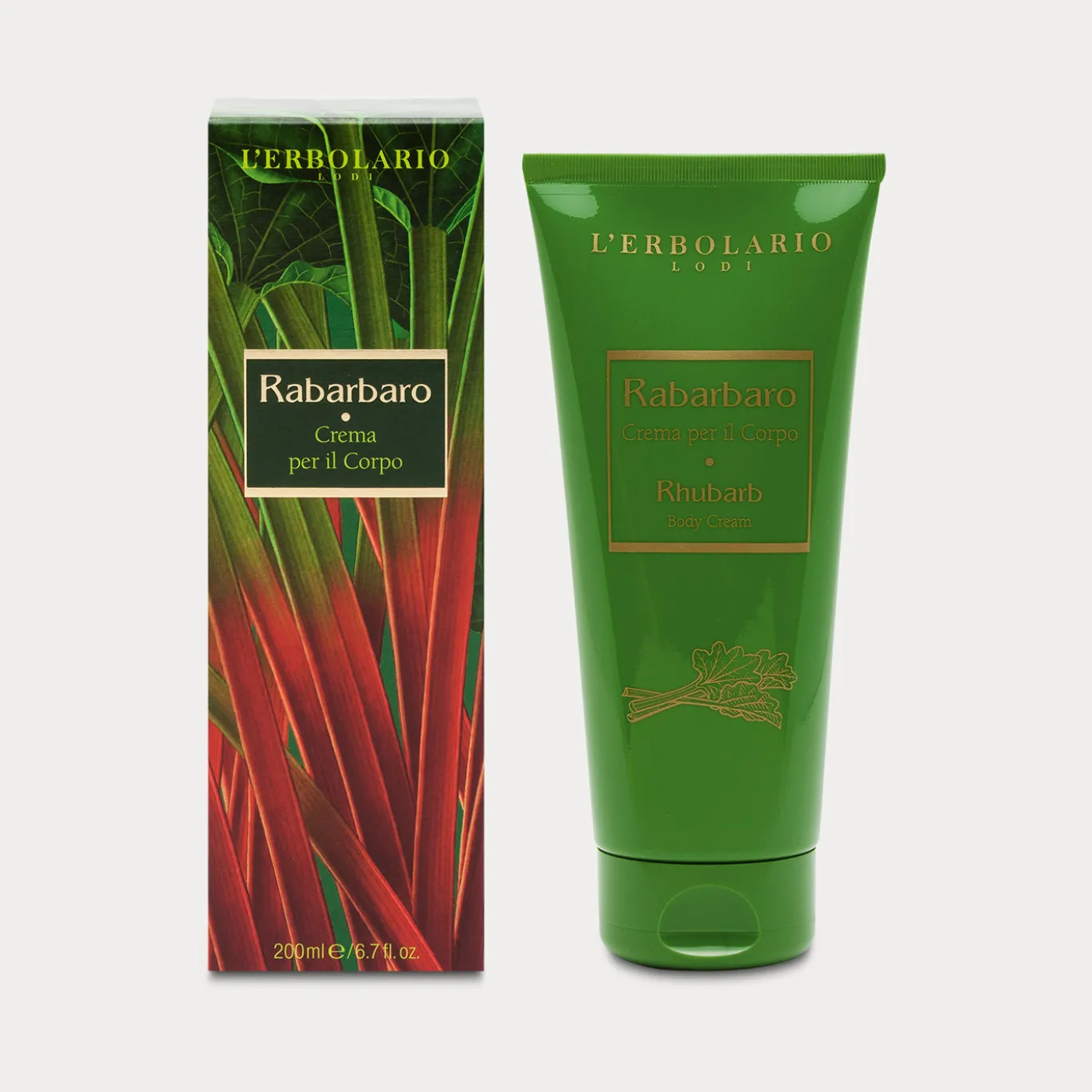 Crema per il Corpo Rabarbaro