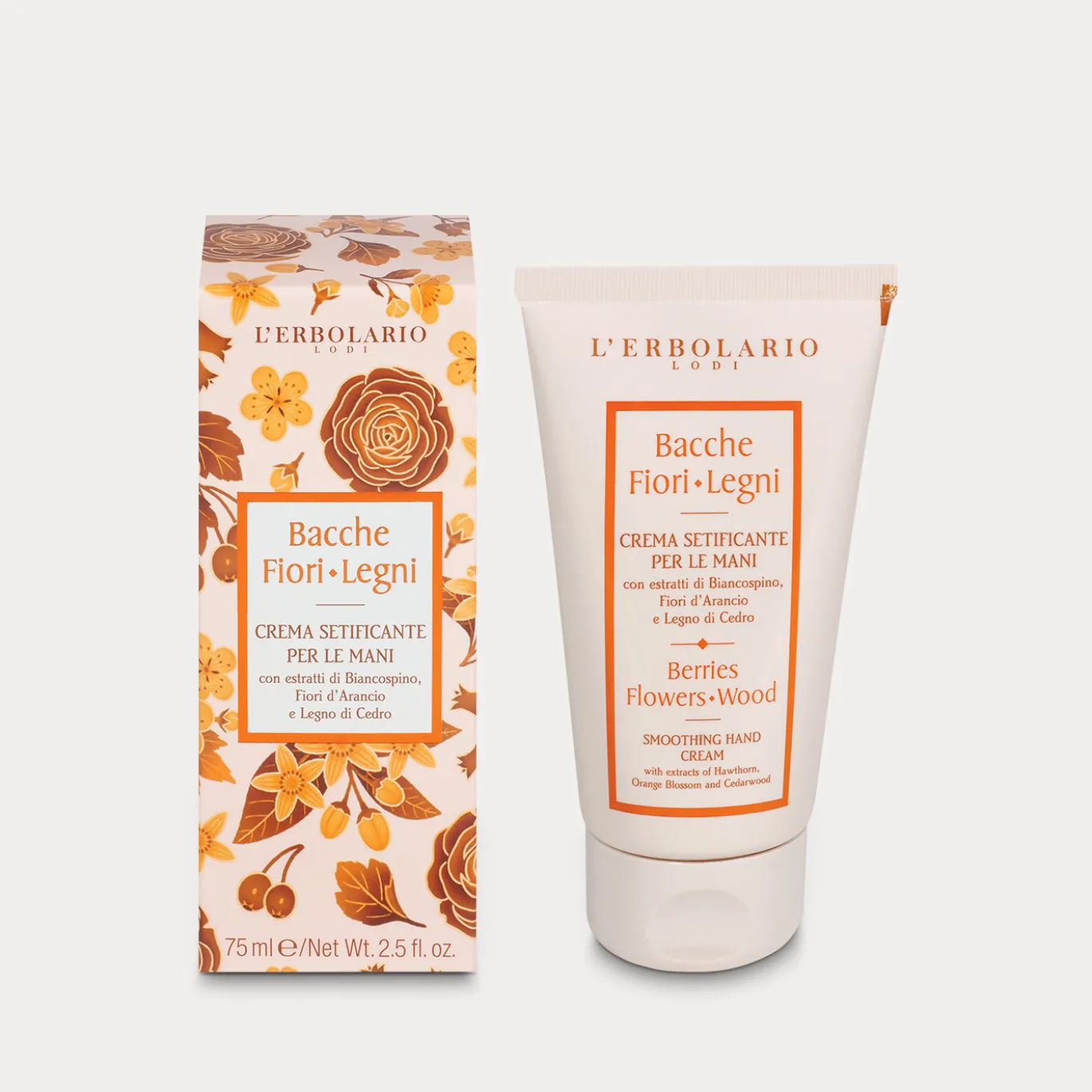 Crema Setificante per le Mani Bacche Fiori Legni