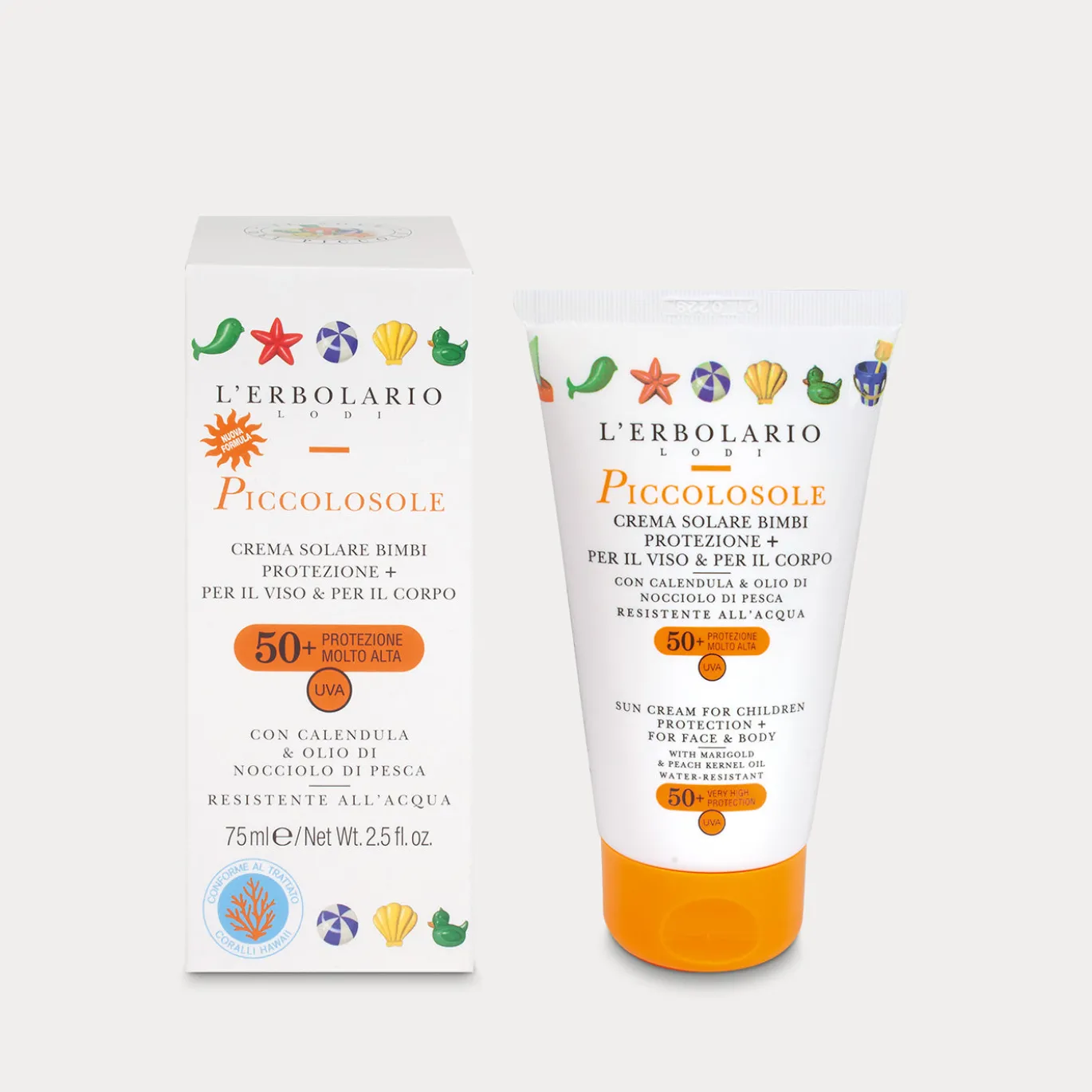 Crema Solare Bimbi SPF 50+ Piccolosole