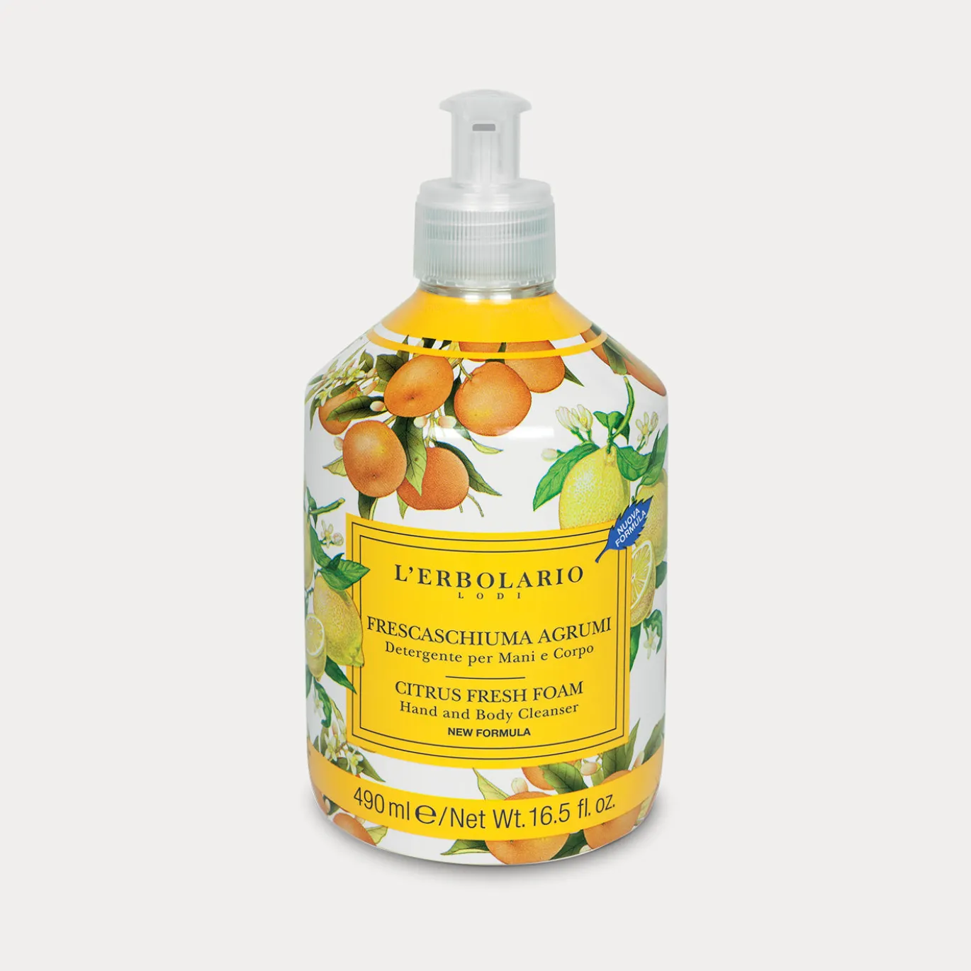 Detergente Mani e Corpo Frescaschiuma Agrumi