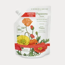Ecoricarica Bagnoschiuma Papavero Soave