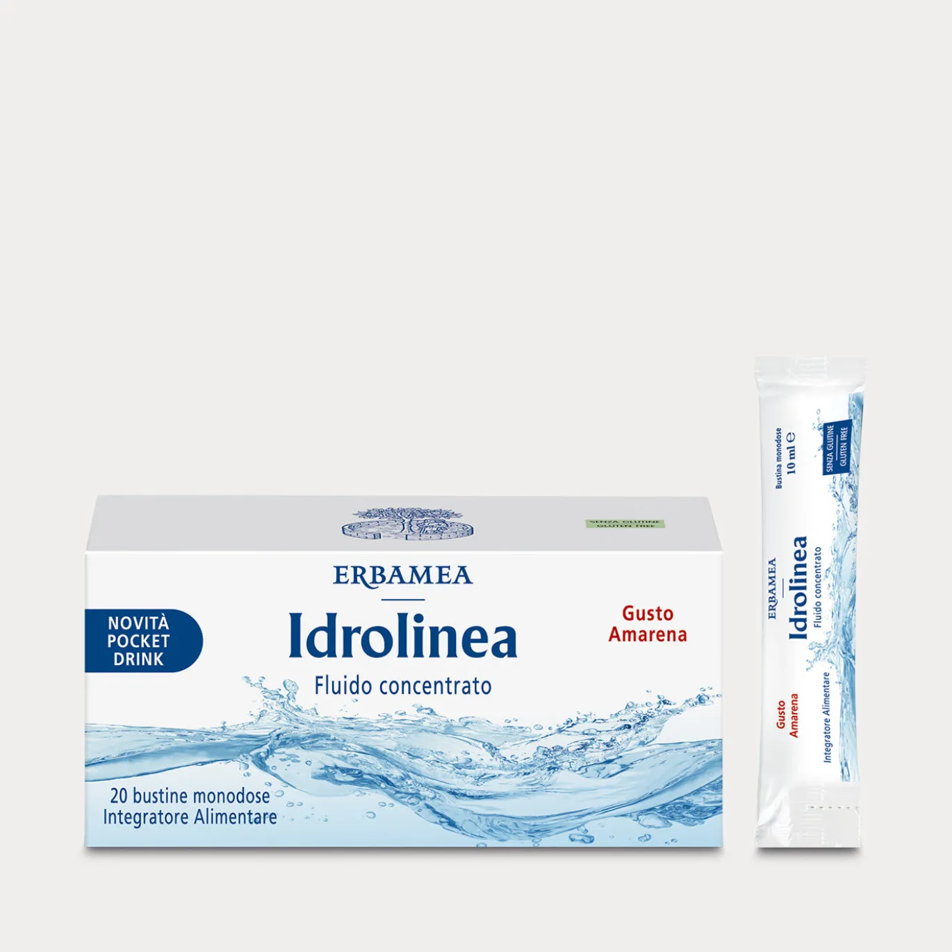 Fluido concentrato in bustine monodose Idrolinea