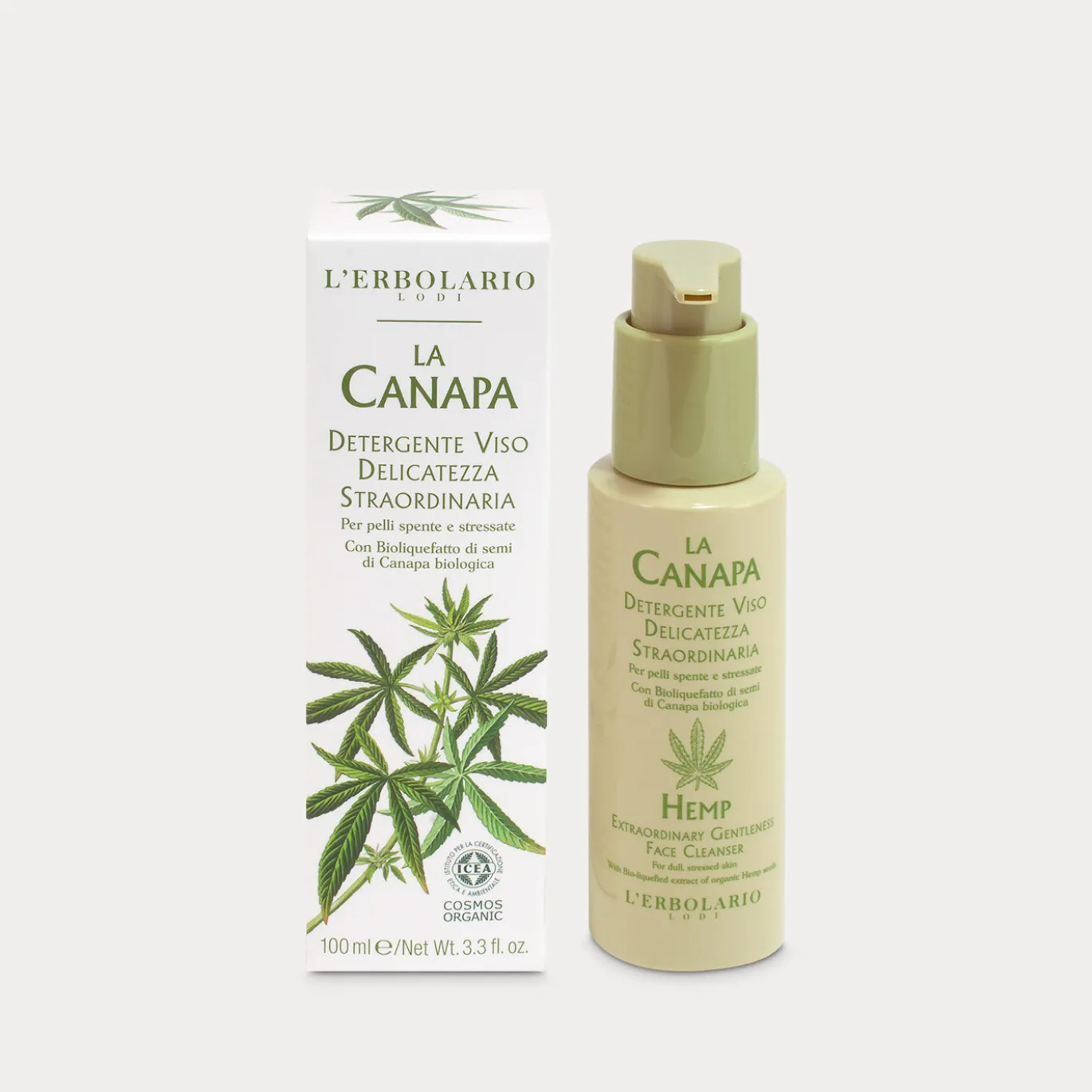 Gel Detergente Viso Delicatezza Straordinaria La Canapa