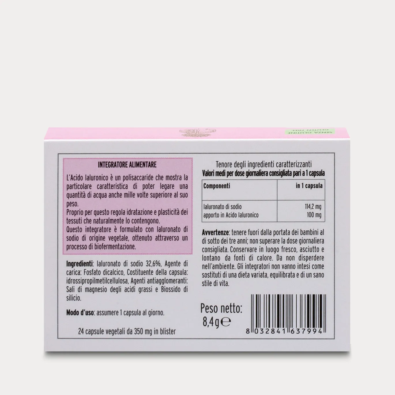 Integratore Acido Ialuronico