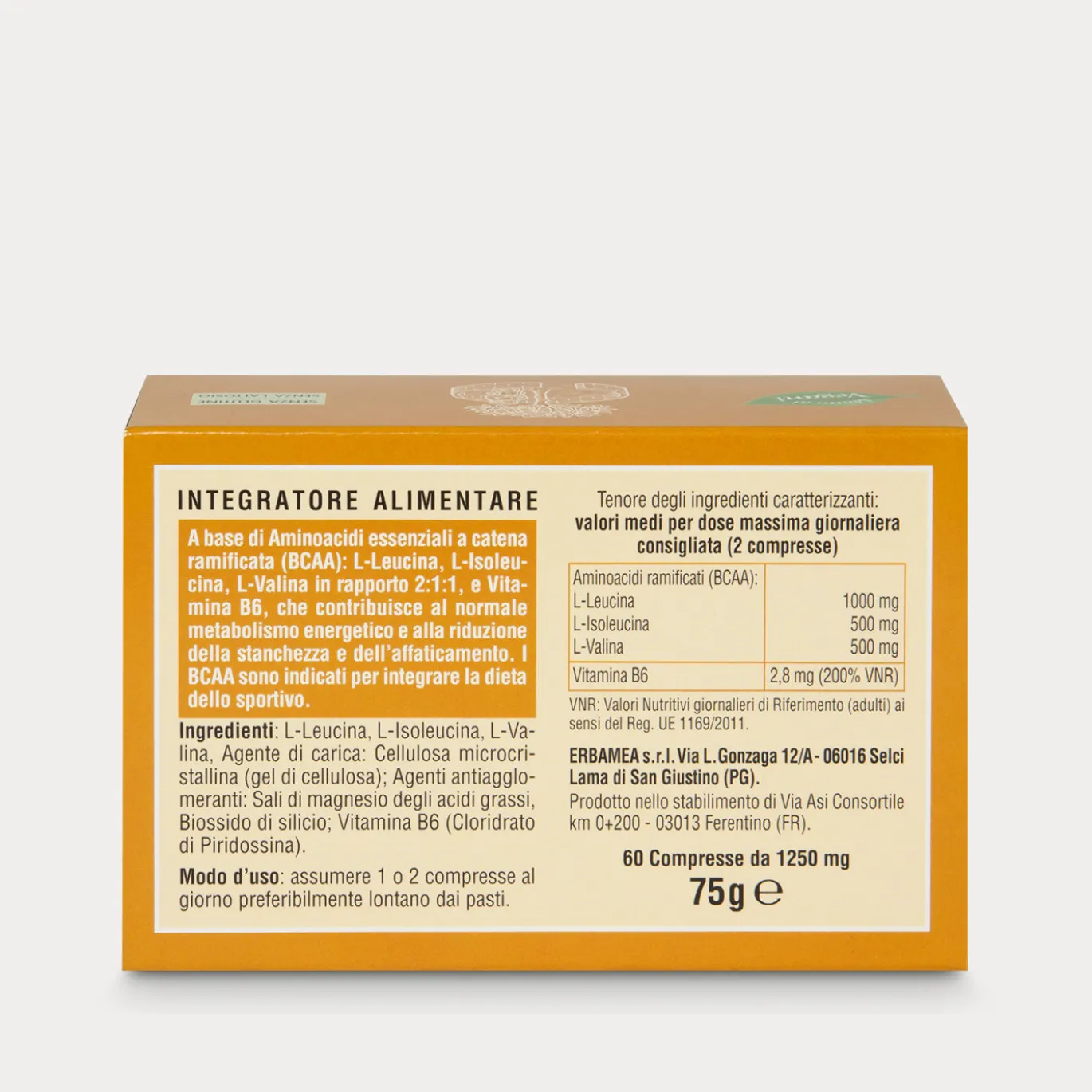 Integratore BCAA