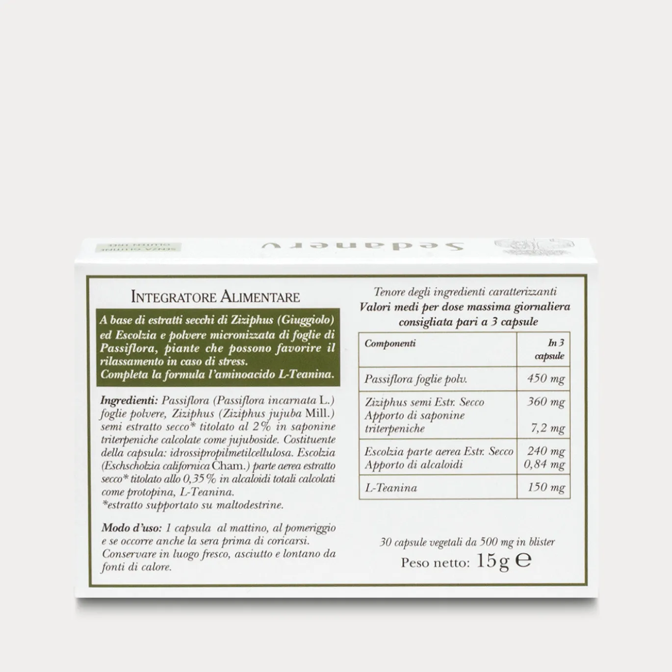 Integratore Sedanerv