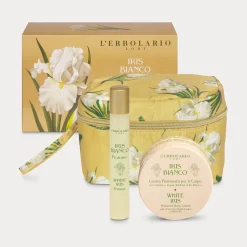 Iris Bianco Mini Beauty-Case Petalo