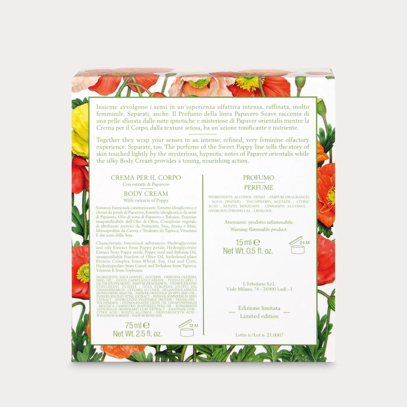 Kit Corpo Papavero Soave