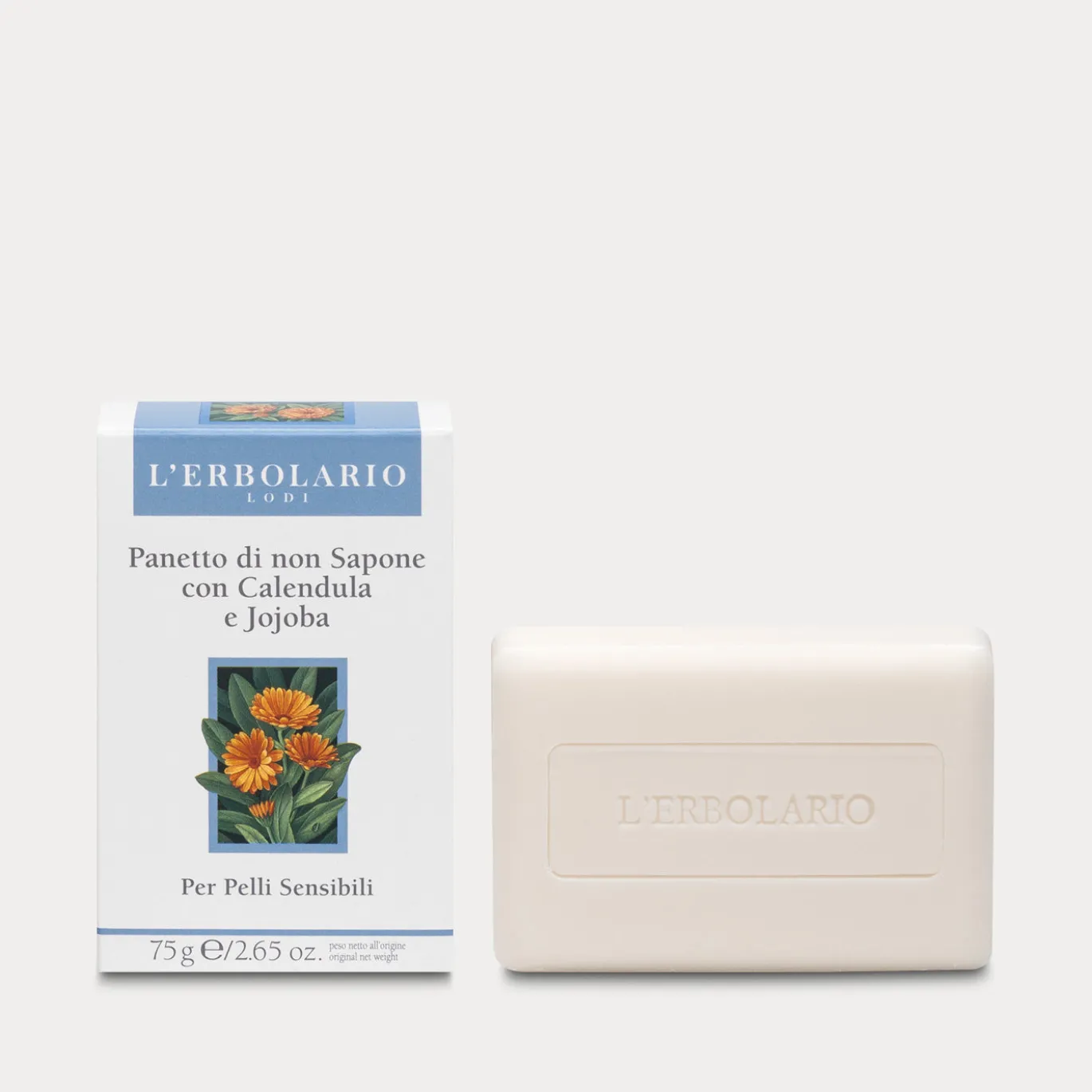 Panetto di non Sapone per Pelli Delicate e Sensibili