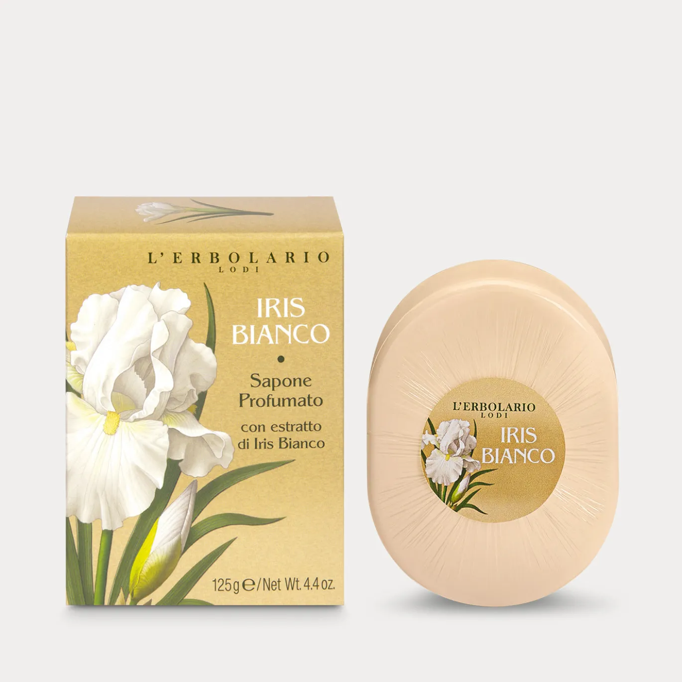 Sapone Profumato Iris Bianco