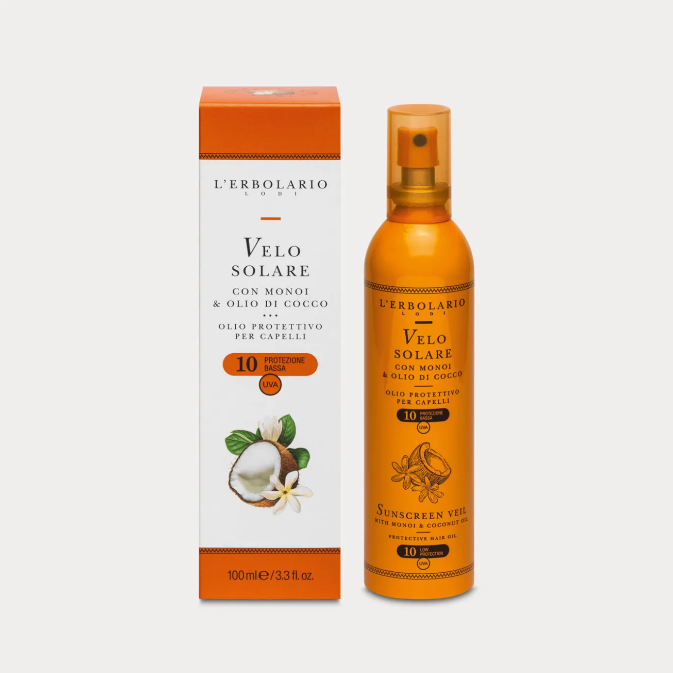 Velo Solare per i Capelli SPF 10